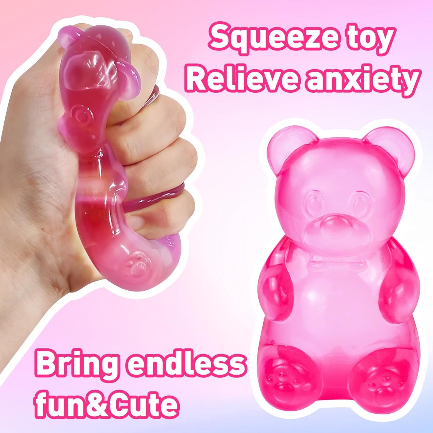 Slow Rise Bear Squishy Stress Relief Toy