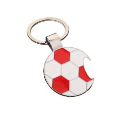 Soccer Keychain Metal Bottle Opener