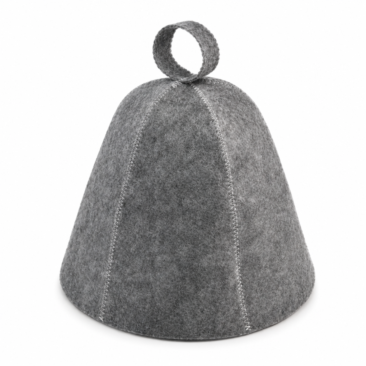Soft Felt Sauna Hat With Hanging Loop