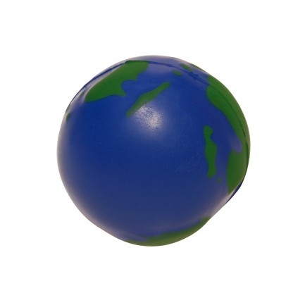 Spray Paint Earth Stress Relief Squeeze Ball