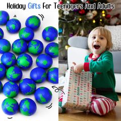 Spray Paint Earth Stress Relief Squeeze Ball