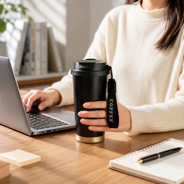 16 Oz Stainless Steel Vacuum Insulated Coffee Tumbler