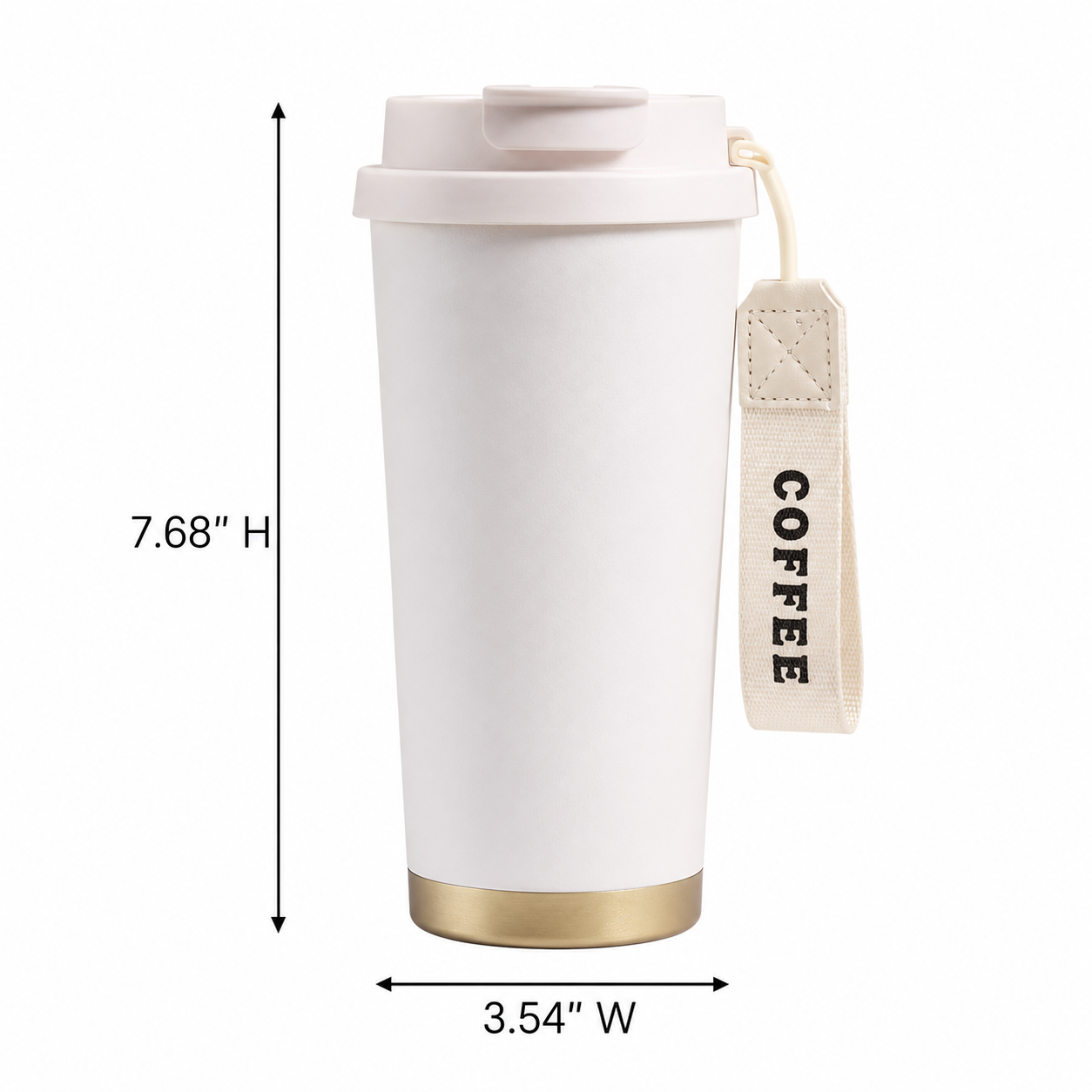 16 Oz Stainless Steel Vacuum Insulated Coffee Tumbler