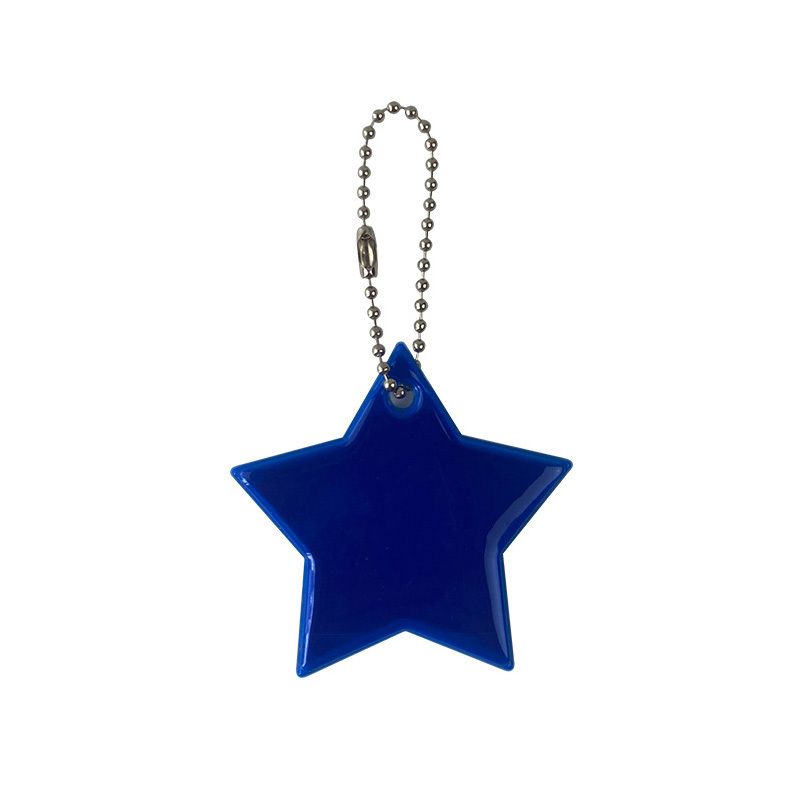Star Reflective Zipper Pull