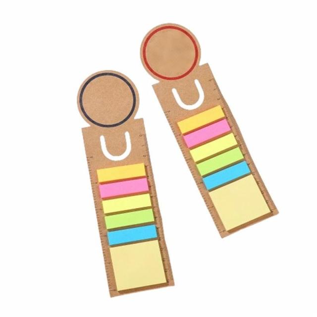 Sticky Note Bookmark with Ruler