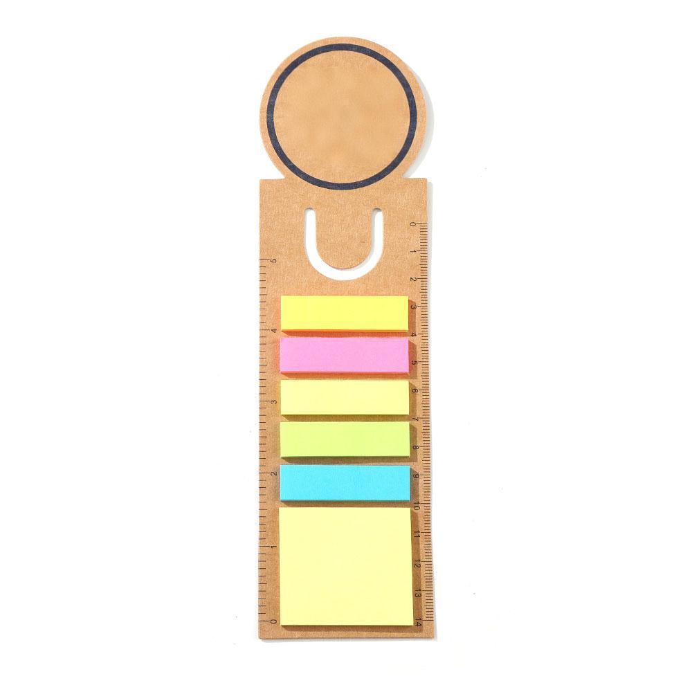 Sticky Note Bookmark with Ruler