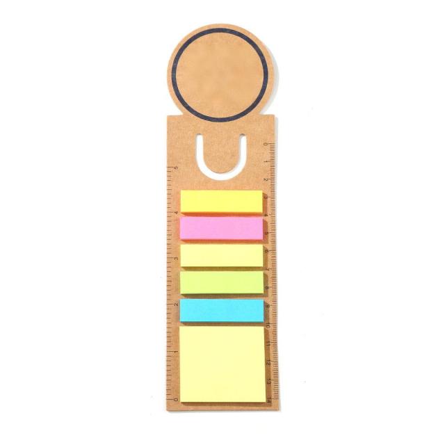 Sticky Note Bookmark with Ruler