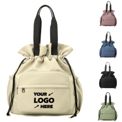 Stylish Drawstring Backpack Tote Bag