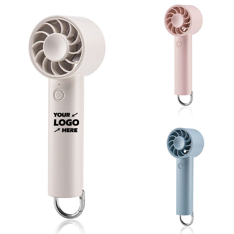 USB Rechargeable Handheld Fan With Clip