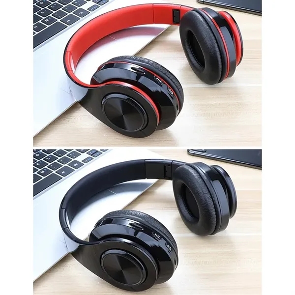 Wireless Bluetooth Headphone With LED Light
