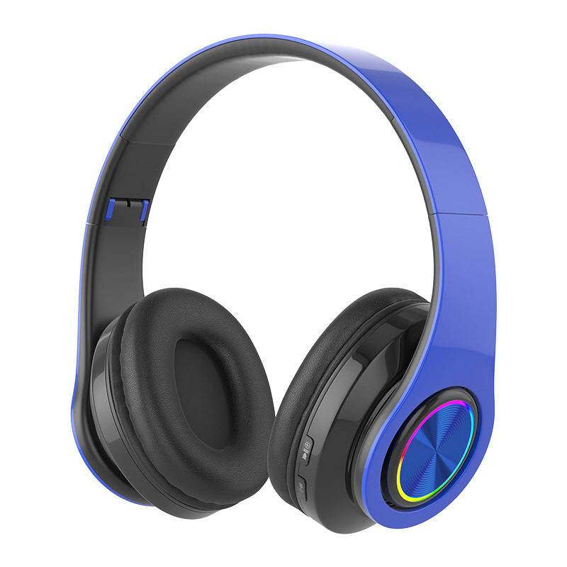 Wireless Bluetooth Headphone With LED Light