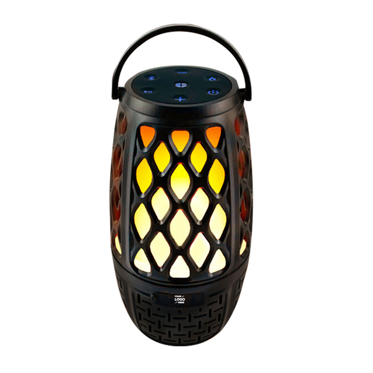 Wireless Lantern Speaker with LED Flame
