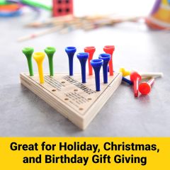 Wooden Peg Game