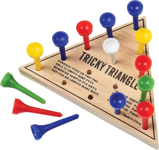 Wooden Peg Game