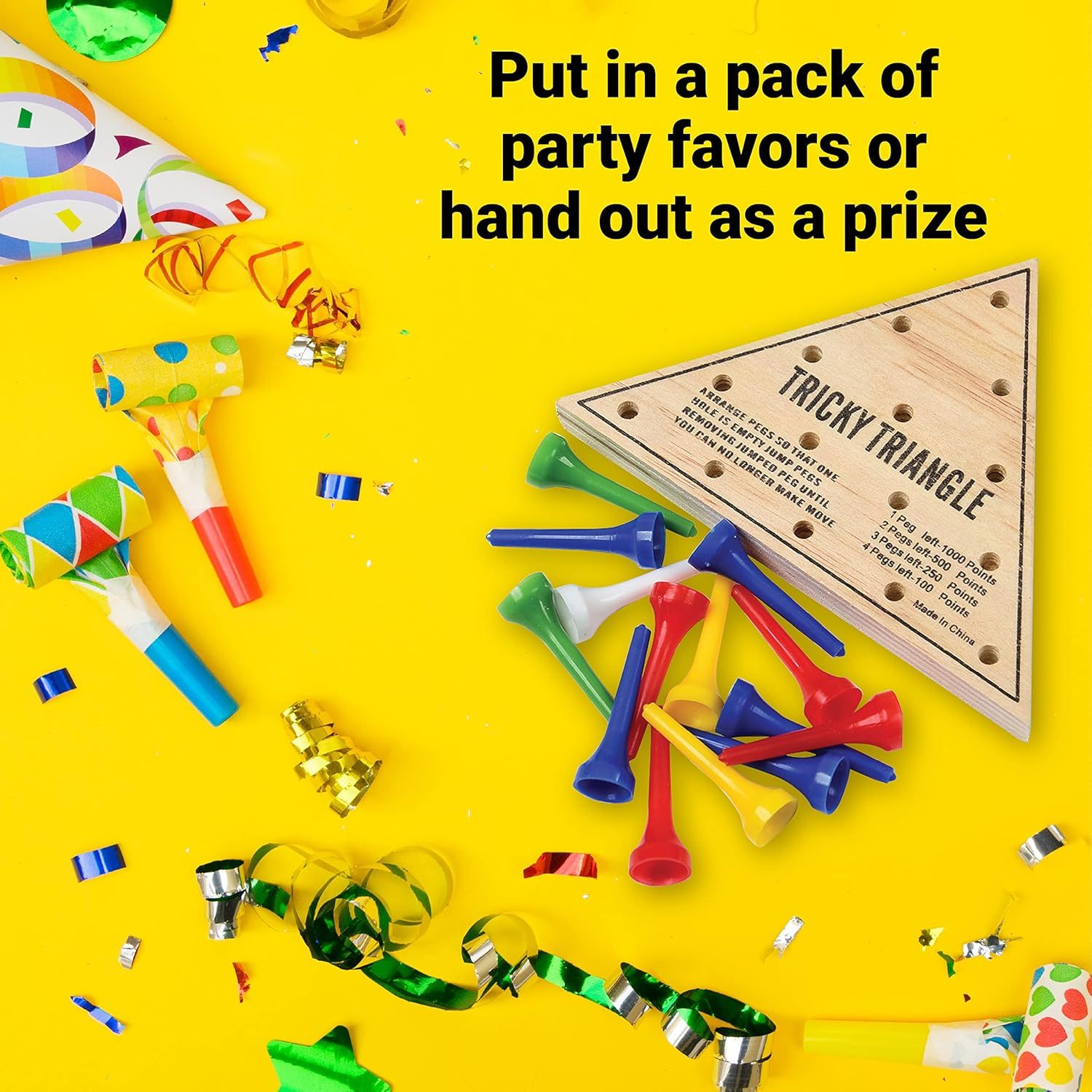 Wooden Peg Game
