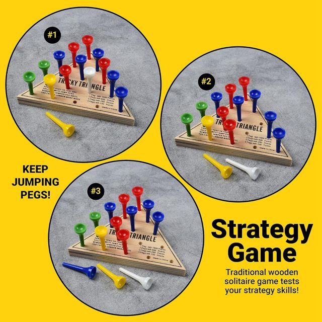 Wooden Peg Game