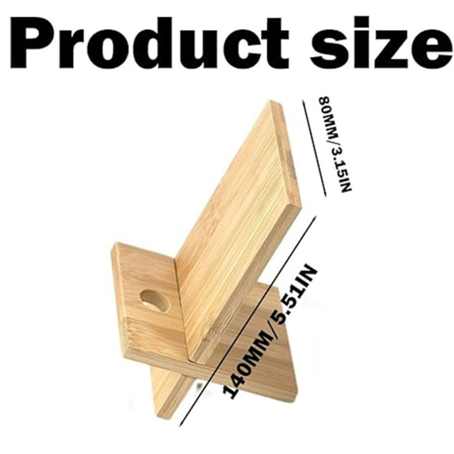 Wooden Phone Holder Stand