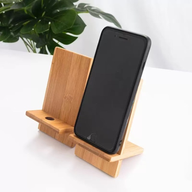 Wooden Phone Holder Stand