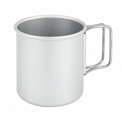 10 Oz Folding Aluminum Outdoor Teacup