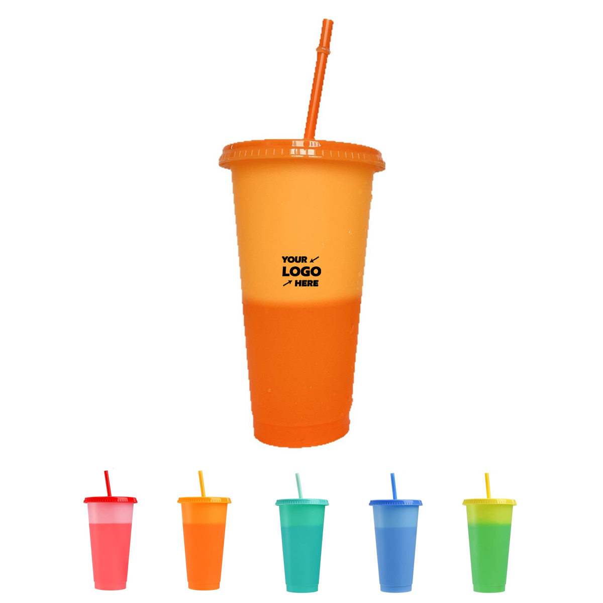 24 oz Color Changing Cups