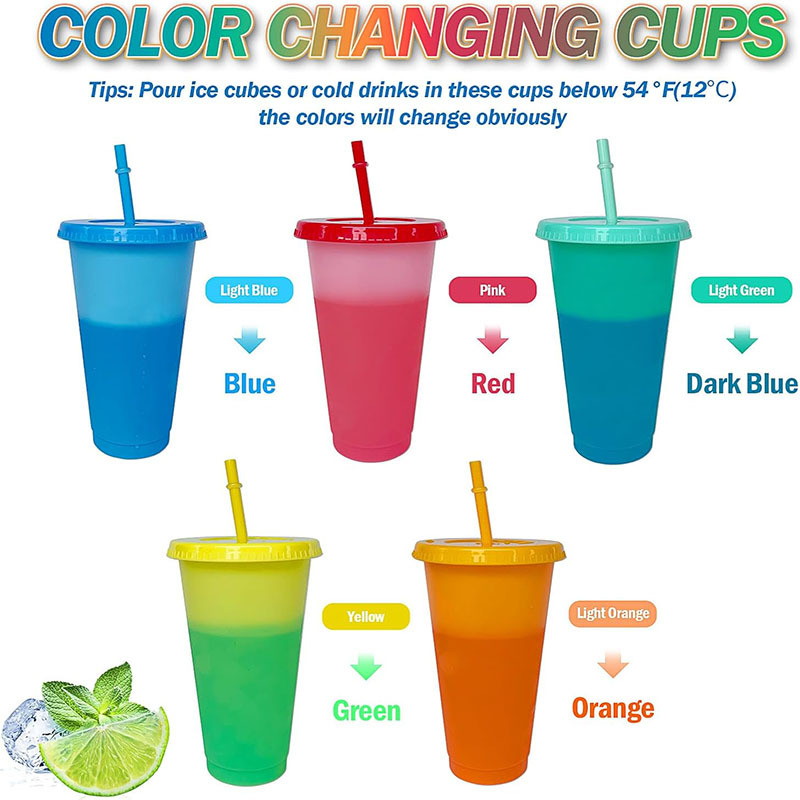 24 oz Color Changing Cups