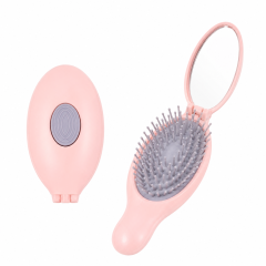2 In 1 Collapse Mirror Airbag Massage Comb