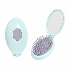 2 In 1 Collapse Mirror Airbag Massage Comb