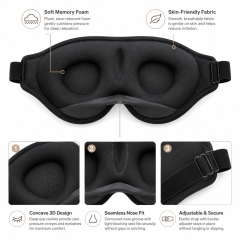 3D Weighted Eye Mask For Sleeping