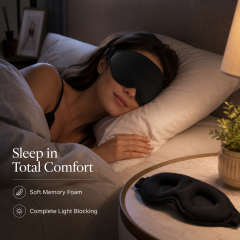 3D Weighted Eye Mask For Sleeping