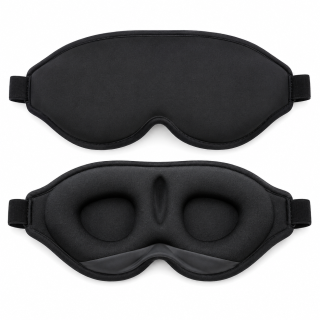 3D Weighted Eye Mask For Sleeping