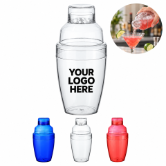 6 Oz 3-Piece PS Cocktail Shaker