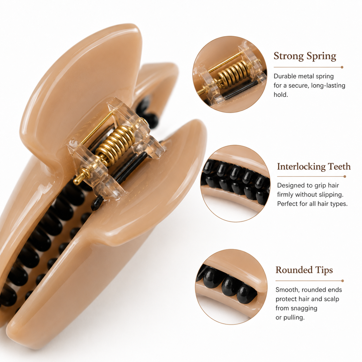Acetate Hair Claw Clips