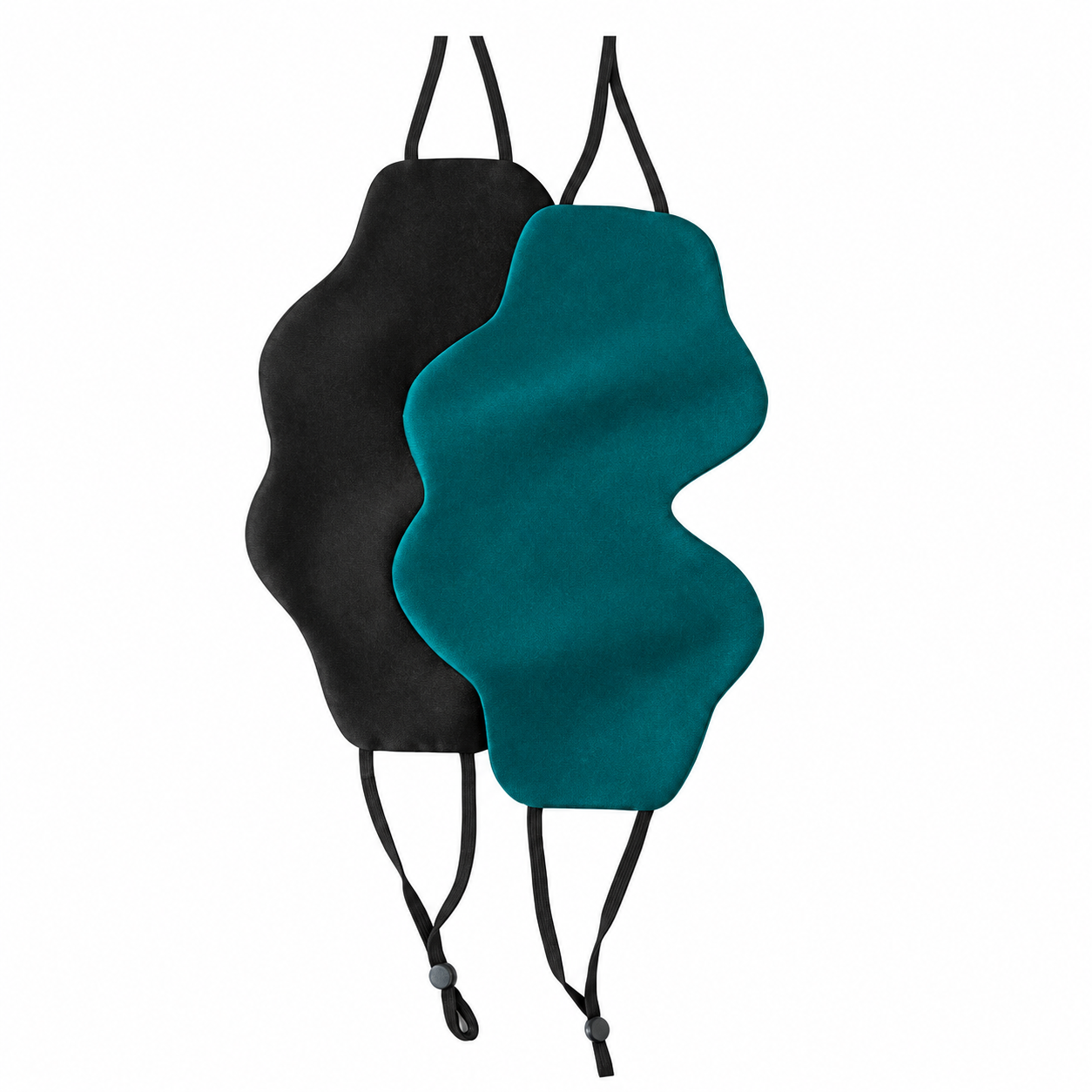 Adjustable Ear-Hook Silk Blackout Sleep Mask