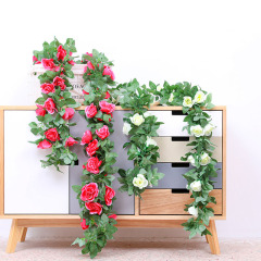 Artificial Rose Vine Flowers Plants Fake Flower Vine