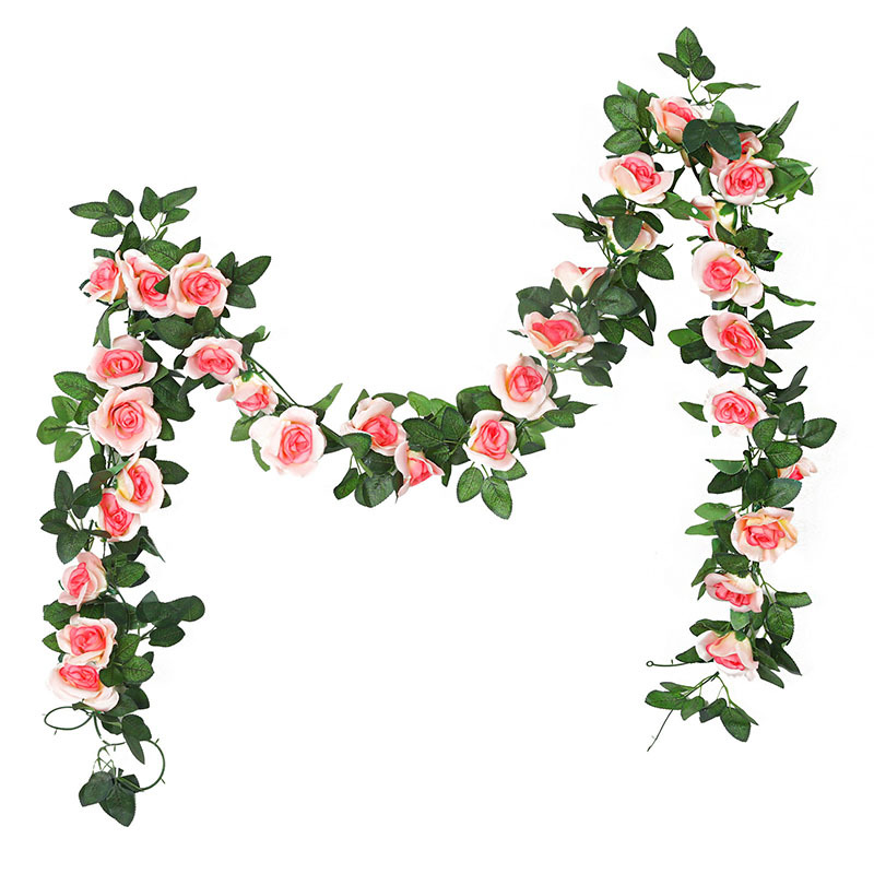 Artificial Rose Vine Flowers Plants Fake Flower Vine