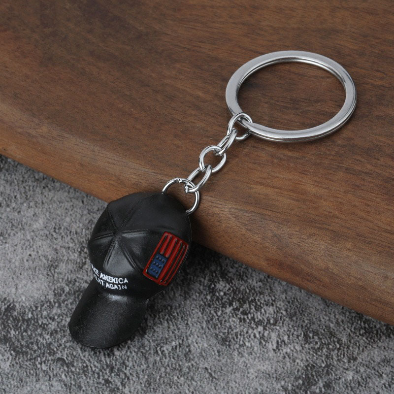 Baseball Cap Design Keychain