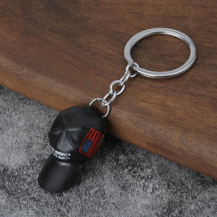 Baseball Cap Design Keychain