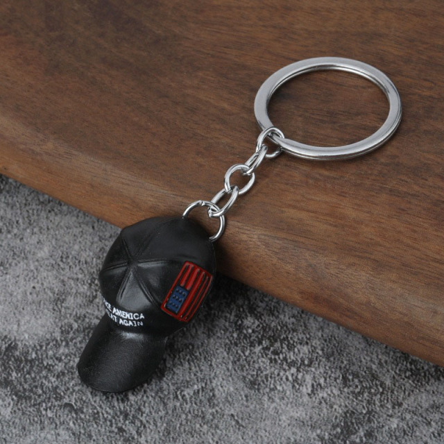 Baseball Cap Design Keychain