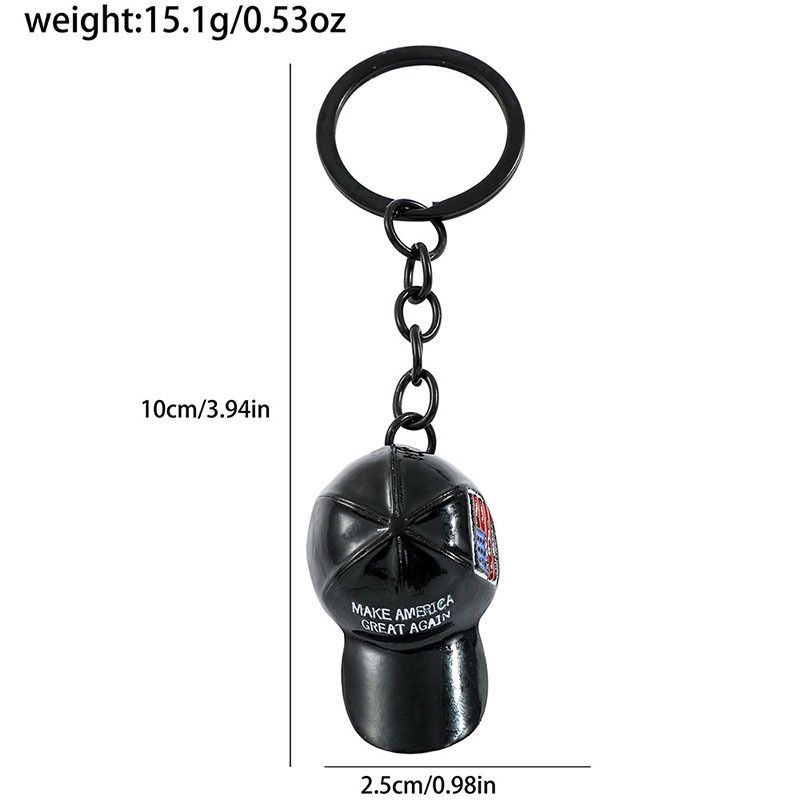 Baseball Cap Design Keychain