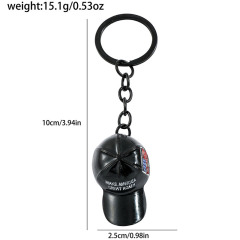 Baseball Cap Design Keychain