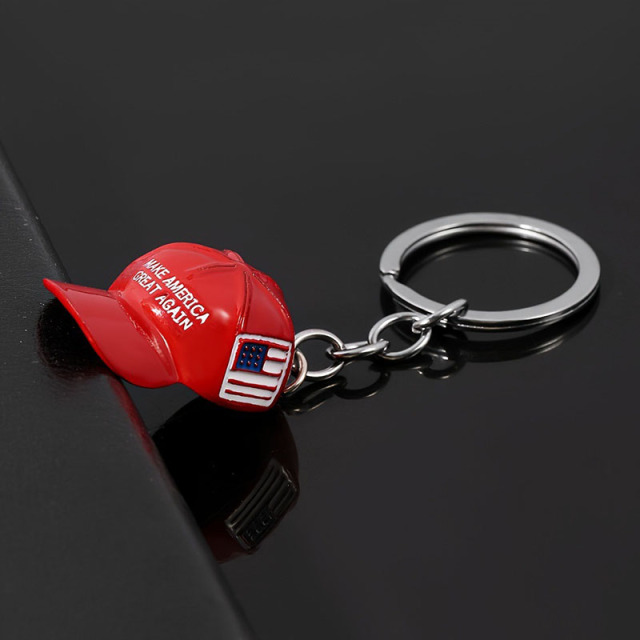 Baseball Cap Design Keychain