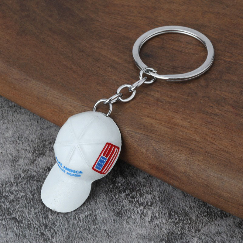 Baseball Cap Design Keychain