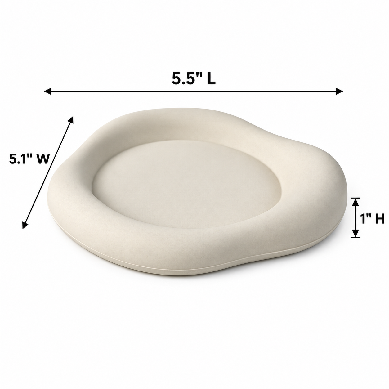 Cloud-Shaped Heat-Resistant Silicone Coaster