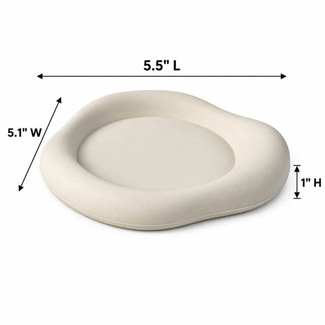 Cloud-Shaped Heat-Resistant Silicone Coaster