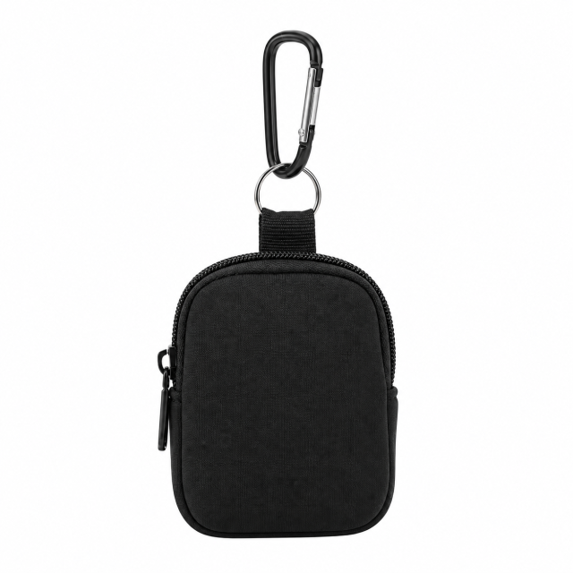 Compact Nylon Outdoor Keychain Wallet Pouch