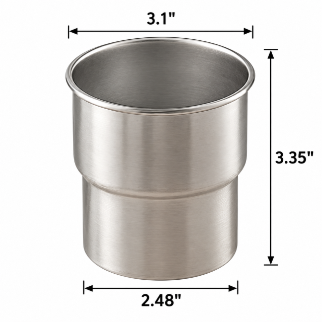 Compact Stainless Steel Coffee Cup