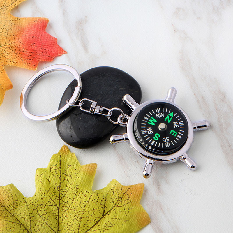 Compass Keychain