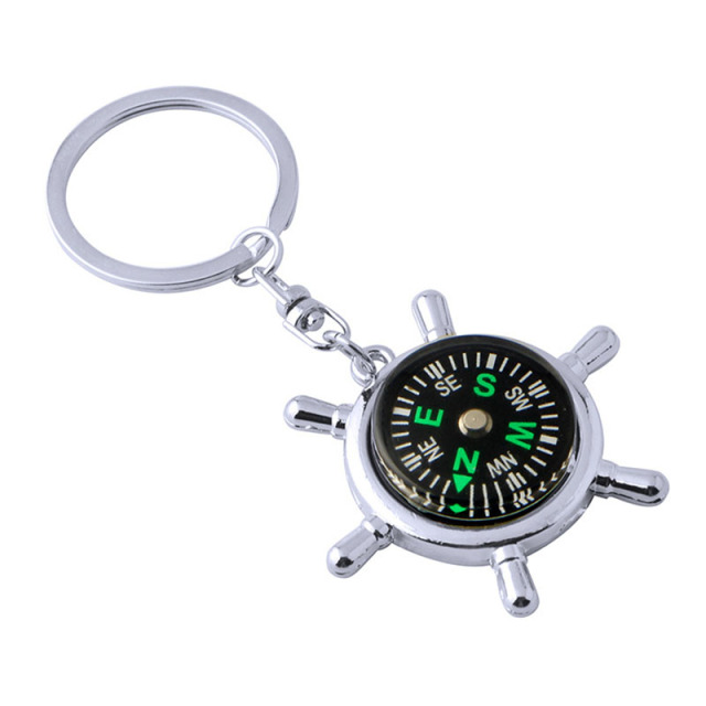 Compass Keychain