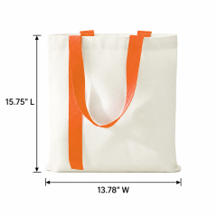 Convertible Shoulder Canvas Tote Bag