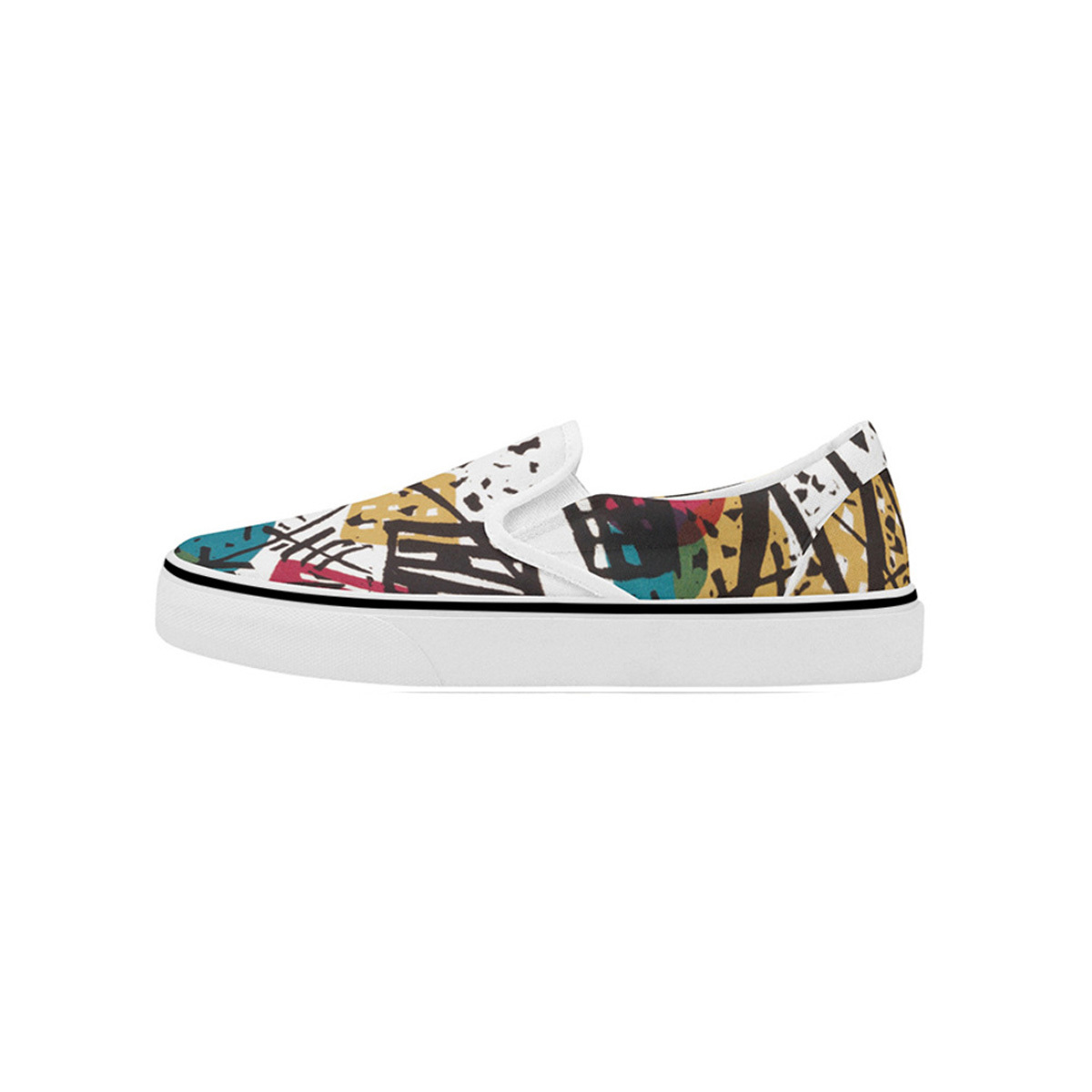 Custom Canvas Slip-On Sneakers